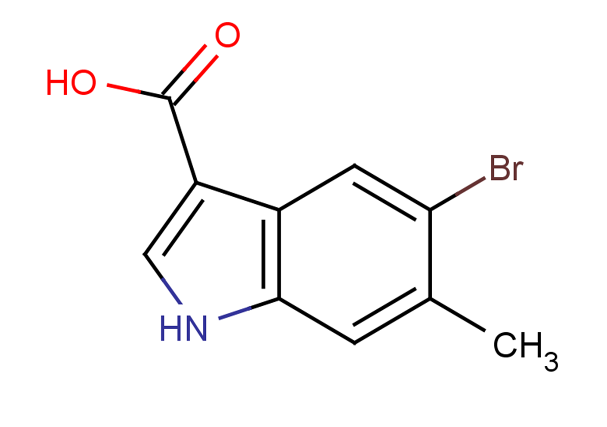 5-bromo-6-methyl-1H-indole-3-carboxylic acid
