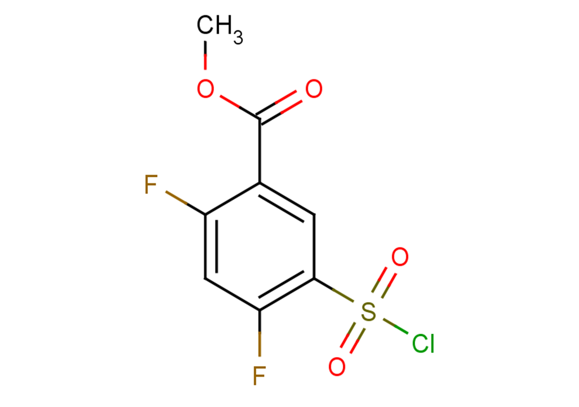 methyl 5-(chlorosulfonyl)-2,4-difluorobenzoate