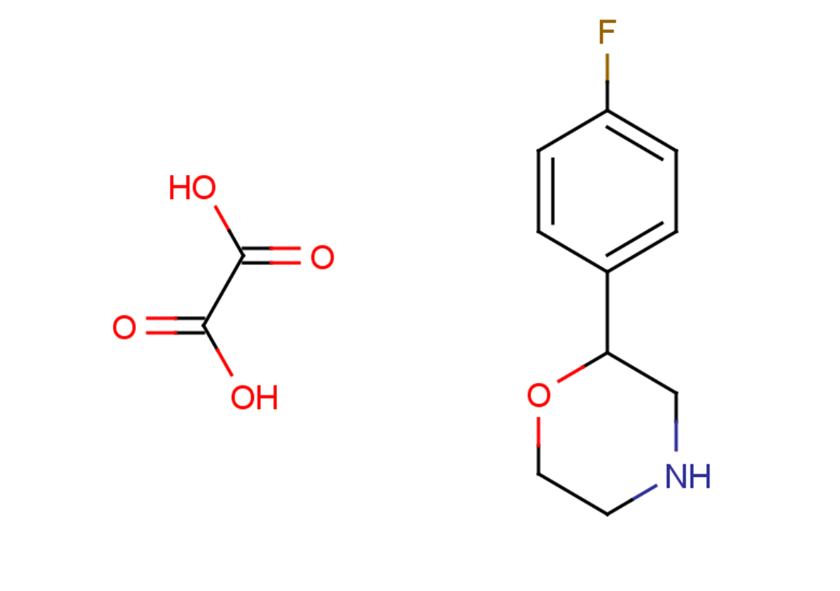 2-(4-fluorophenyl)morpholine; oxalic acid