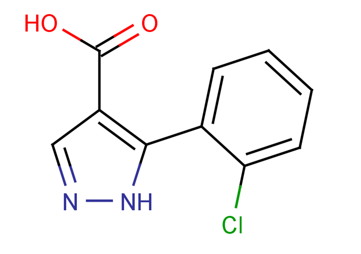 5-(2-chlorophenyl)-1H-pyrazole-4-carboxylic acid