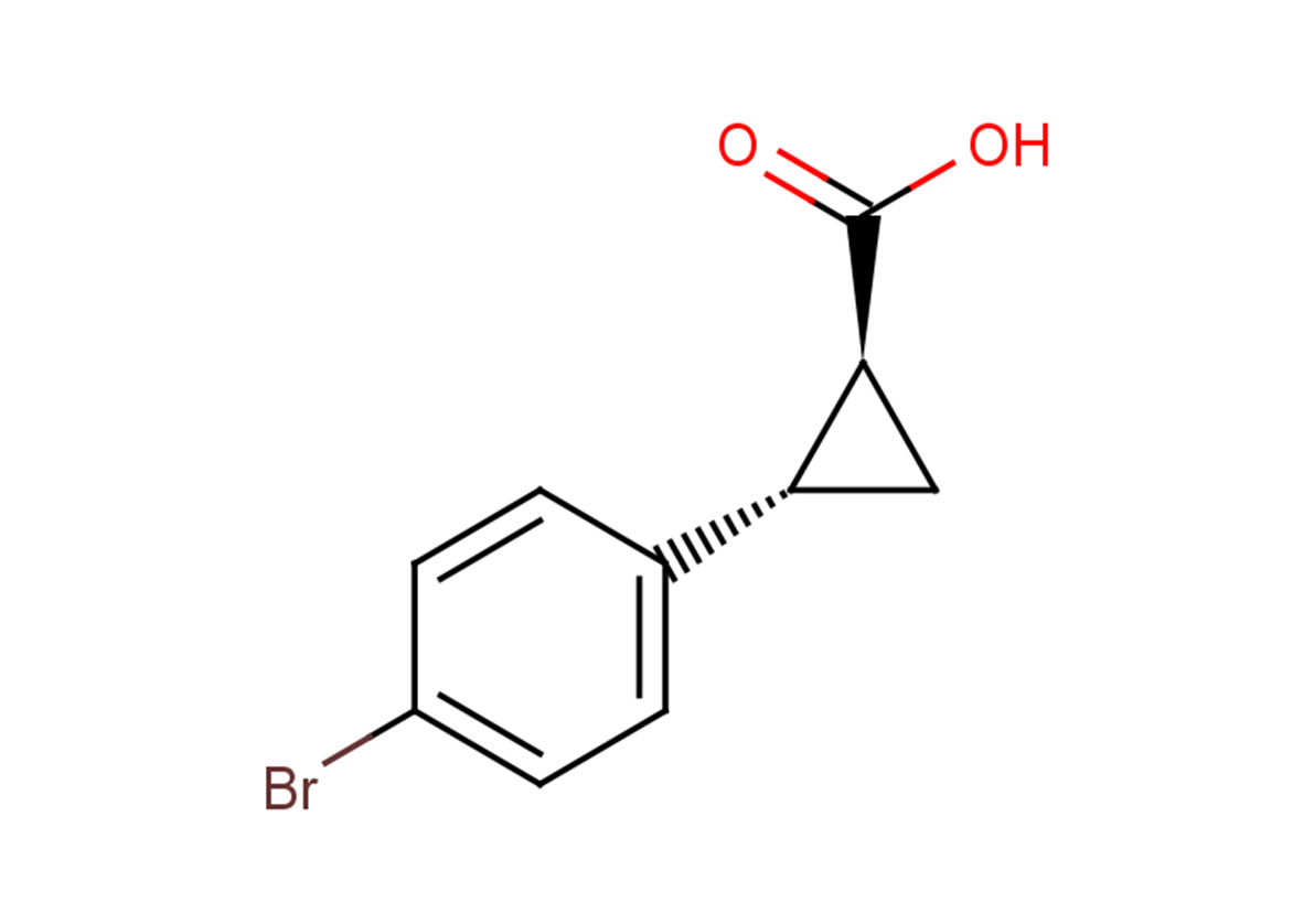 (1S,2S)-2-(4-bromophenyl)cyclopropane-1-carboxylic acid