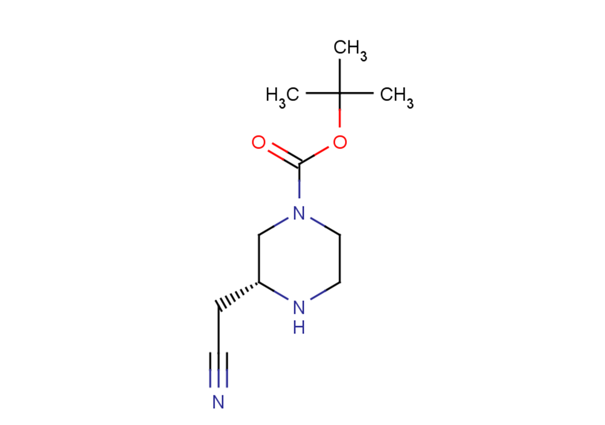 tert-butyl (3R)-3-(cyanomethyl)piperazine-1-carboxylate