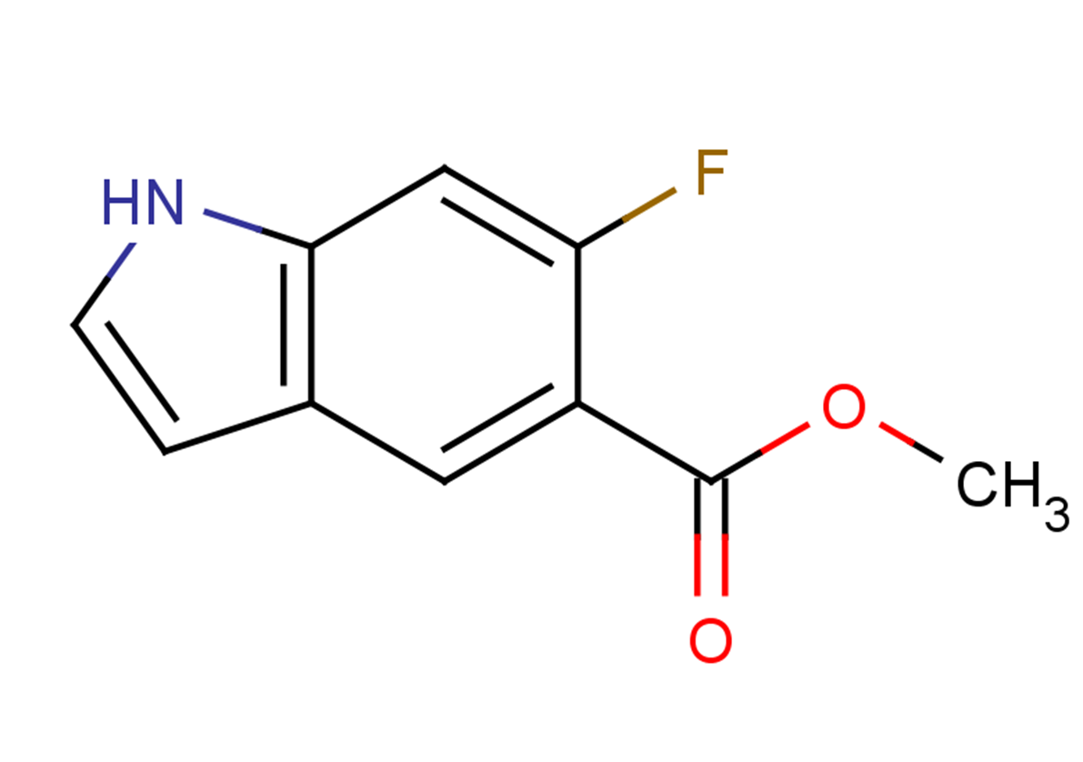 methyl 6-fluoro-1H-indole-5-carboxylate