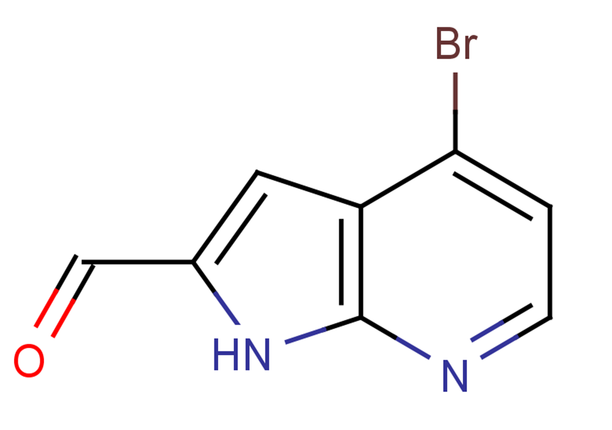 4-bromo-1H-pyrrolo[2,3-b]pyridine-2-carbaldehyde