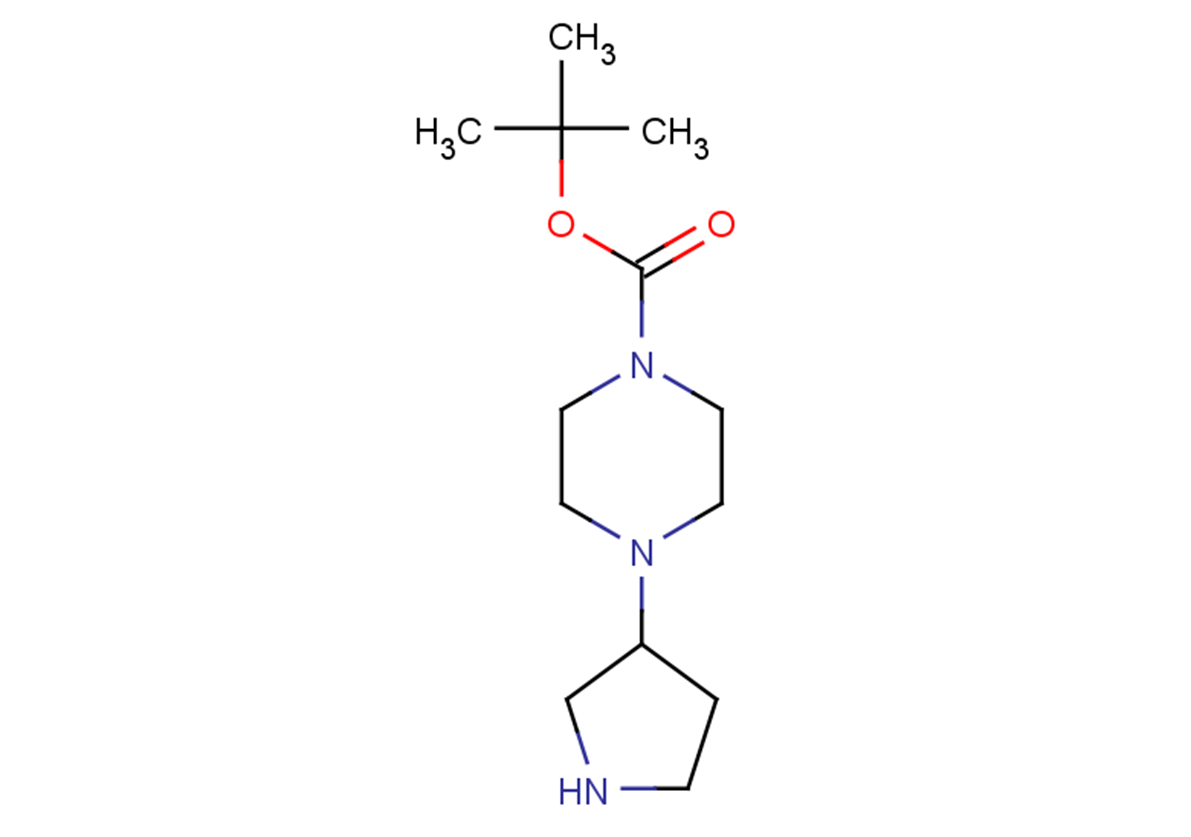 tert-butyl 4-(pyrrolidin-3-yl)piperazine-1-carboxylate