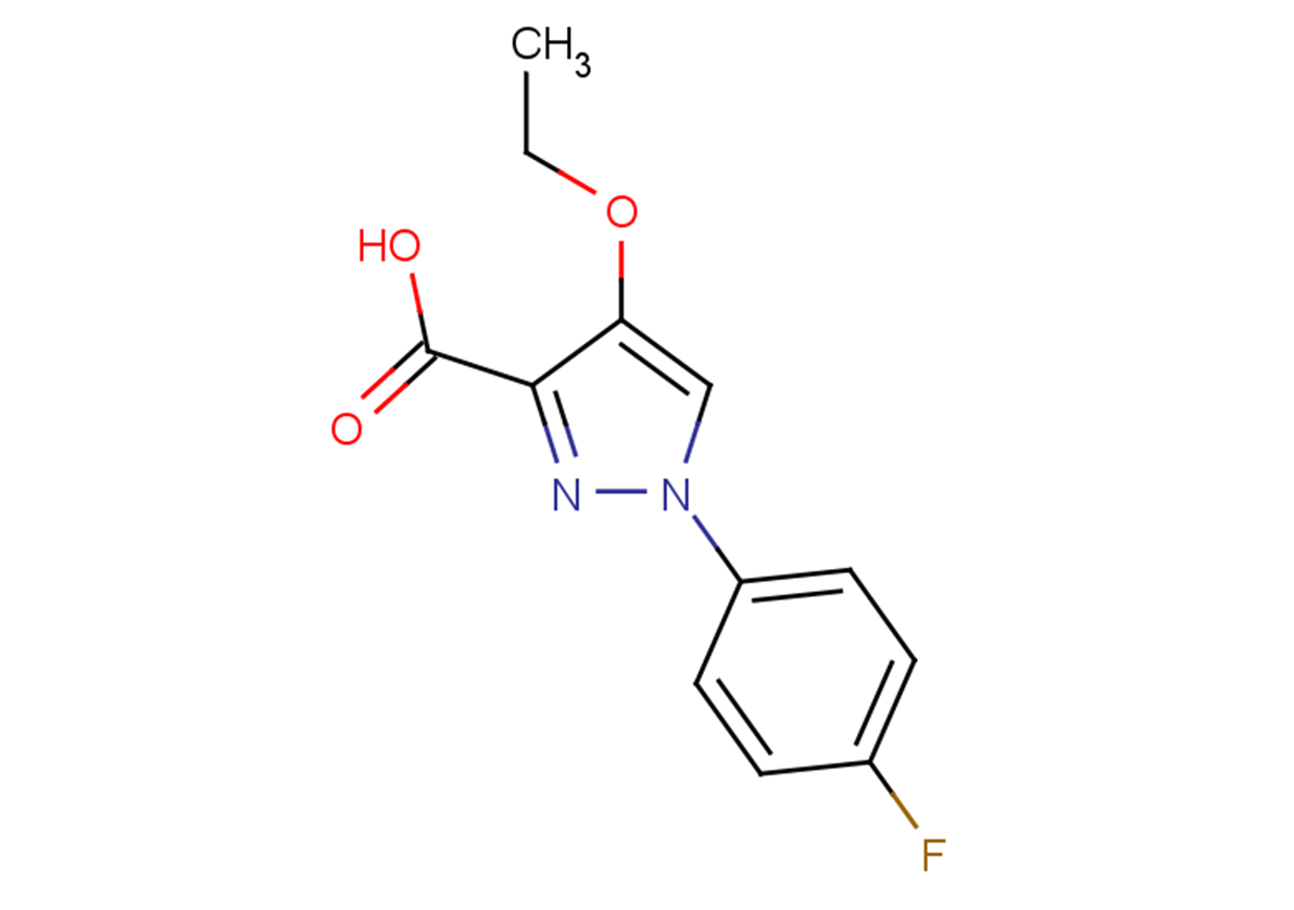 4-ethoxy-1-(4-fluorophenyl)-1H-pyrazole-3-carboxylic acid