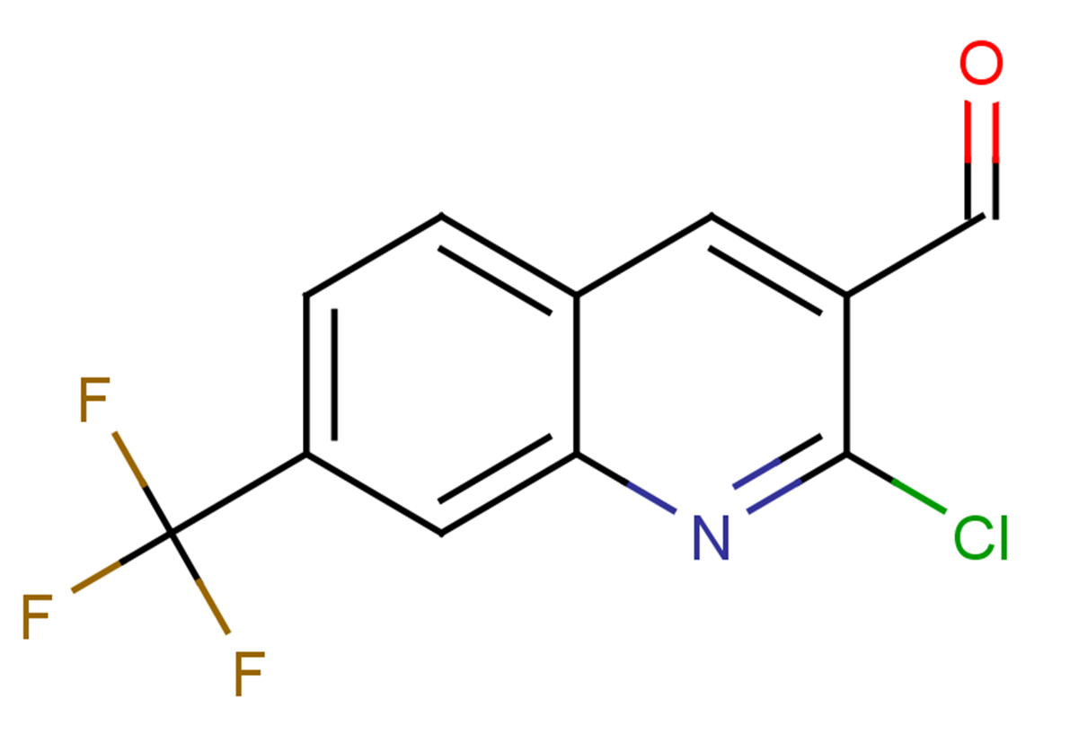 2-chloro-7-(trifluoromethyl)quinoline-3-carbaldehyde