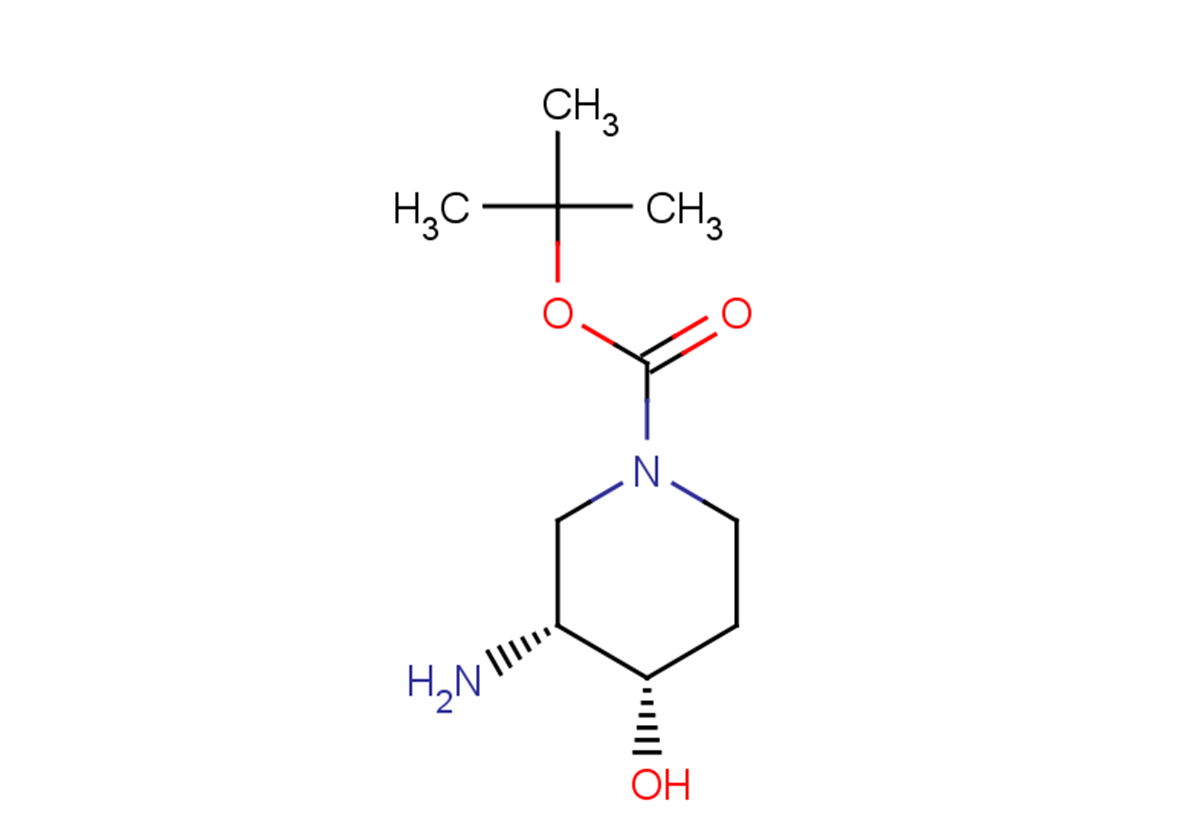 tert-butyl (3R,4S)-3-amino-4-hydroxypiperidine-1-carboxylate