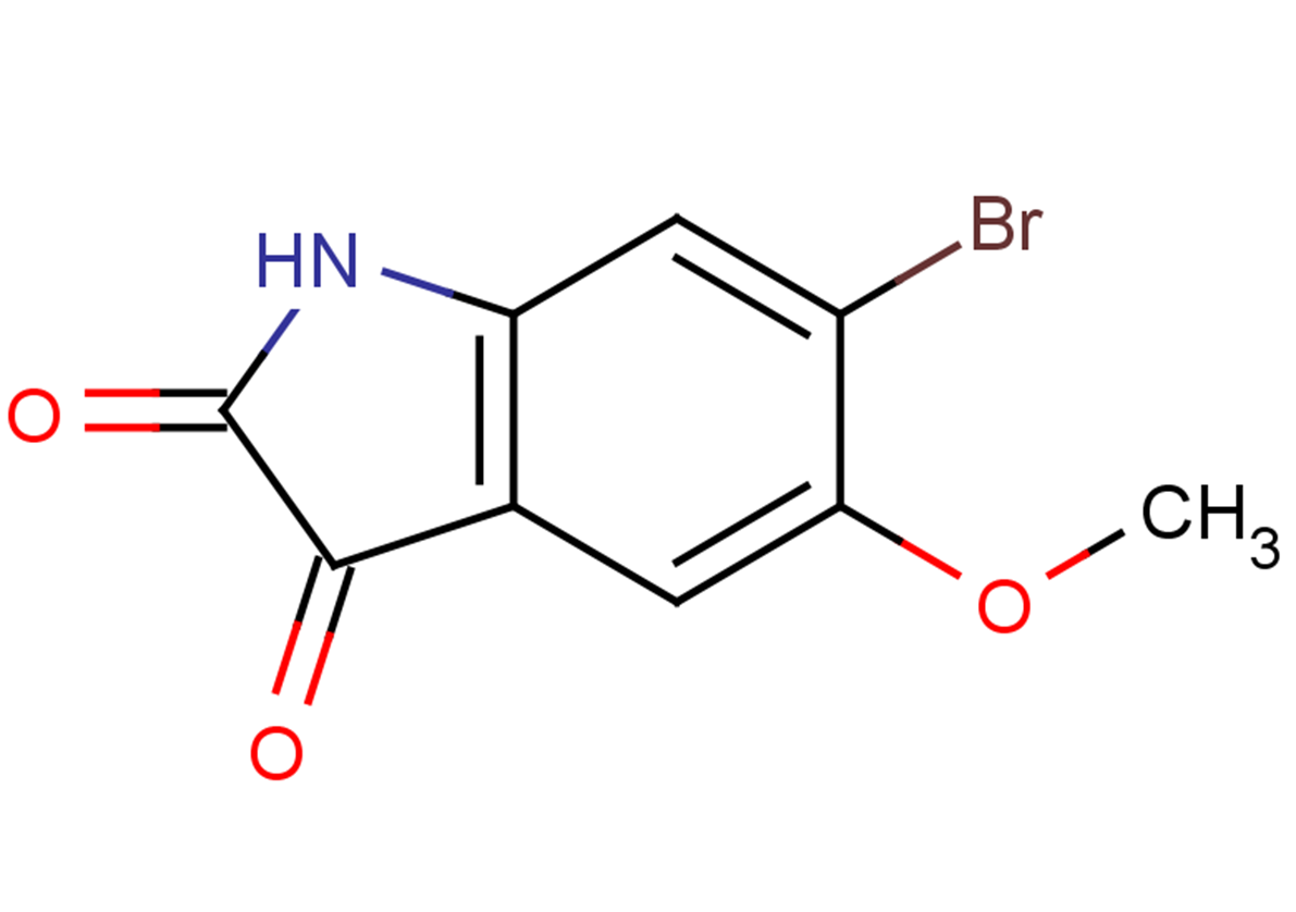 6-bromo-5-methoxy-2,3-dihydro-1H-indole-2,3-dione