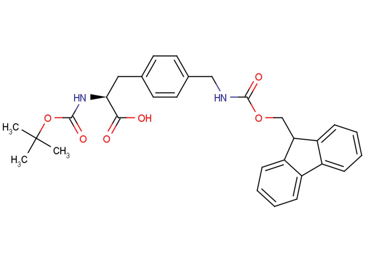 (2S)-2-{[(tert-butoxy)carbonyl]amino}-3-[4-({[(9H-fluoren-9-ylmethoxy)carbonyl]amino}methyl)phenyl]propanoic acid
