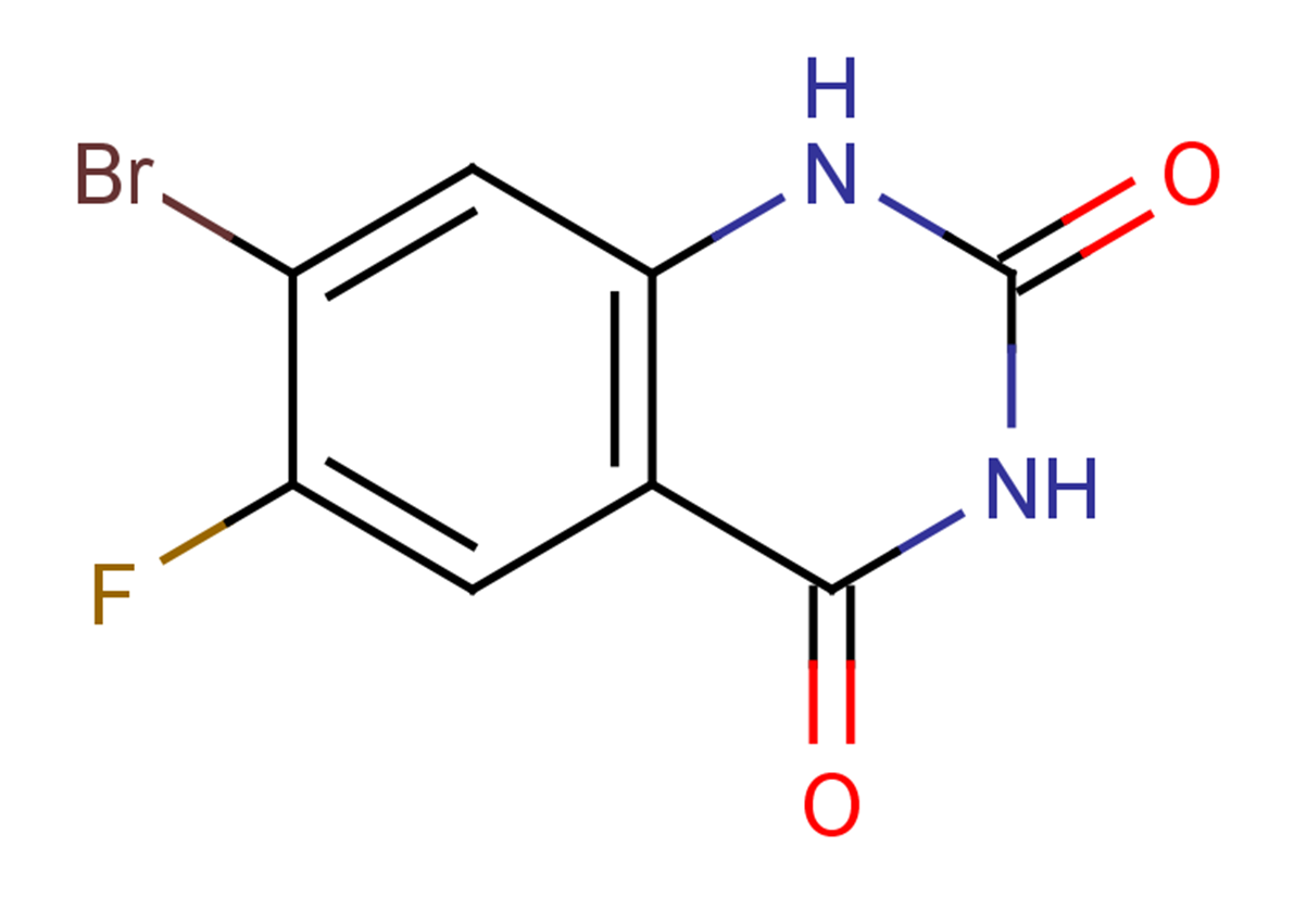7-bromo-6-fluoro-1,2,3,4-tetrahydroquinazoline-2,4-dione