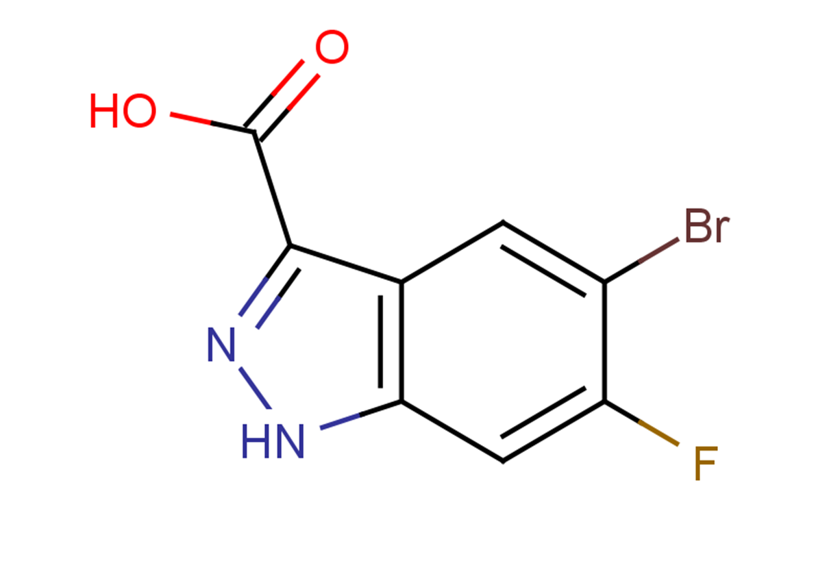 5-bromo-6-fluoro-1H-indazole-3-carboxylic acid