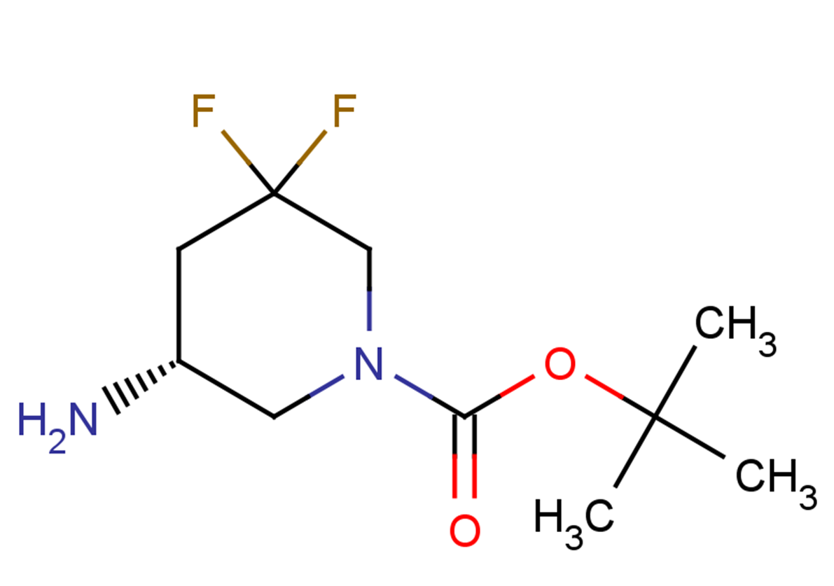 tert-butyl (5R)-5-amino-3,3-difluoropiperidine-1-carboxylate