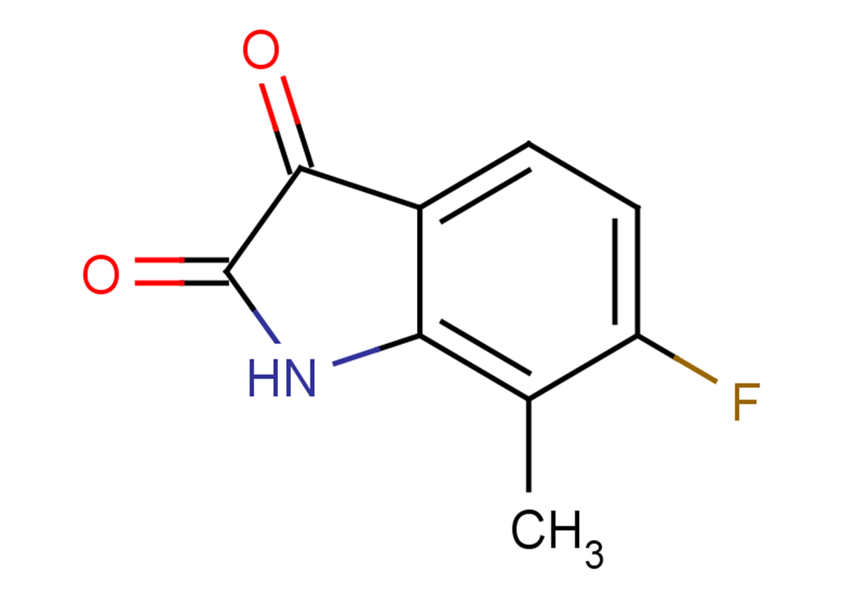 6-fluoro-7-methyl-2,3-dihydro-1H-indole-2,3-dione