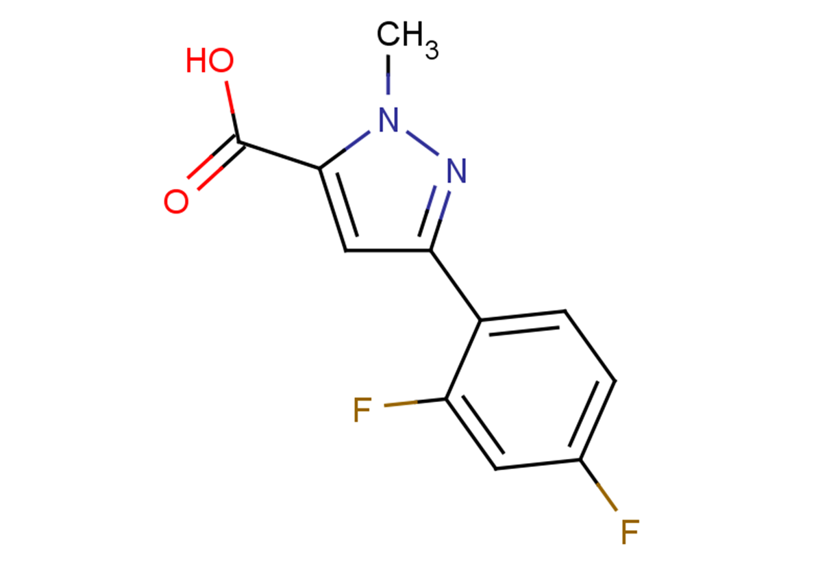 3-(2,4-difluorophenyl)-1-methyl-1H-pyrazole-5-carboxylic acid