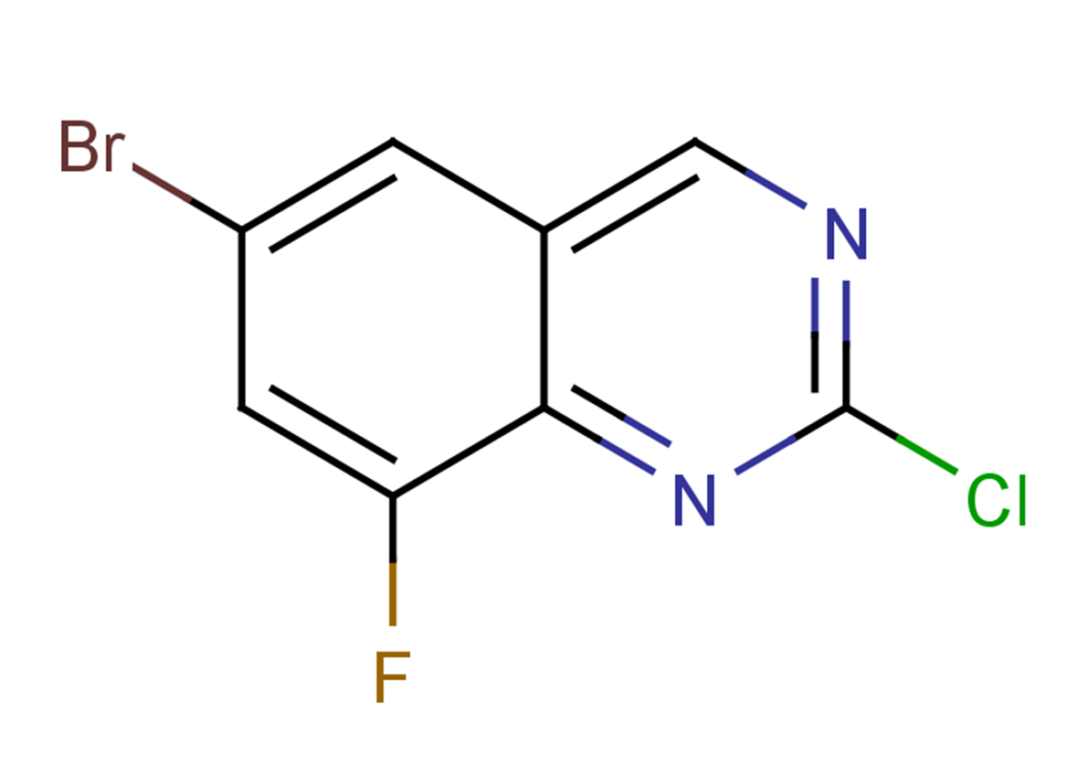 6-bromo-2-chloro-8-fluoroquinazoline