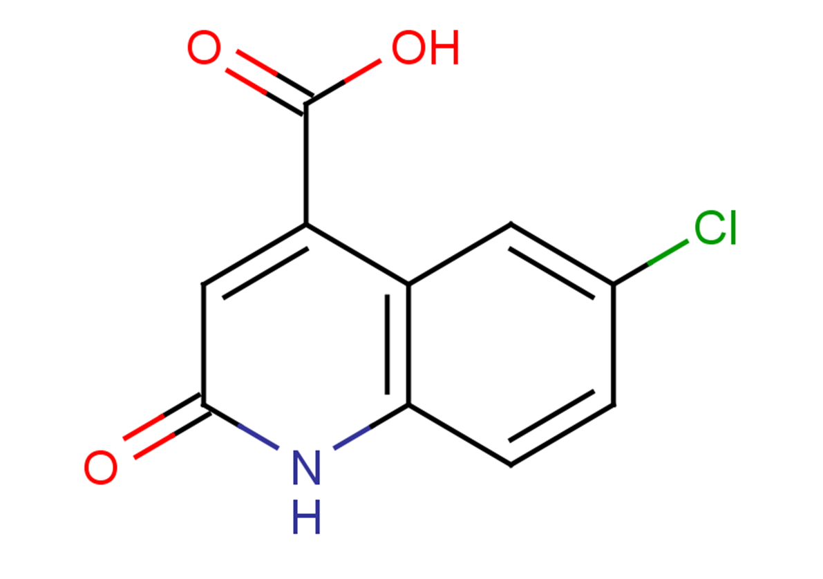 6-chloro-2-oxo-1,2-dihydroquinoline-4-carboxylic acid