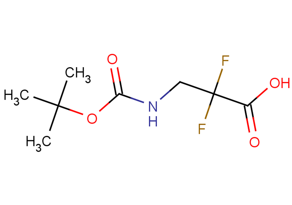 3-{[(tert-butoxy)carbonyl]amino}-2,2-difluoropropanoic acid