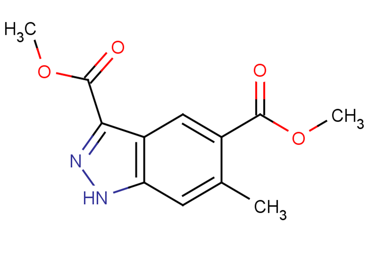 3,5-dimethyl 6-methyl-1H-indazole-3,5-dicarboxylate