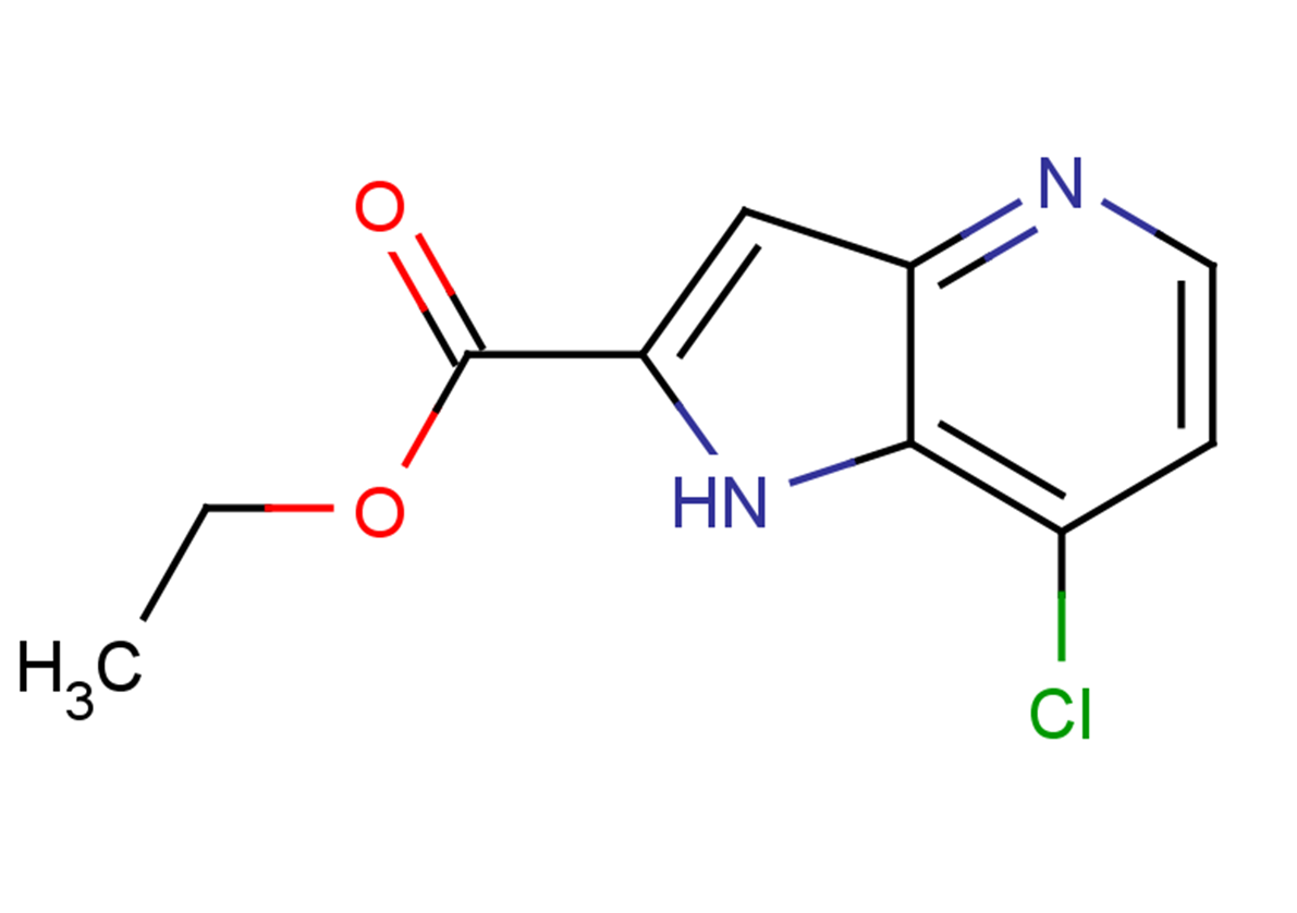 ethyl 7-chloro-1H-pyrrolo[3,2-b]pyridine-2-carboxylate