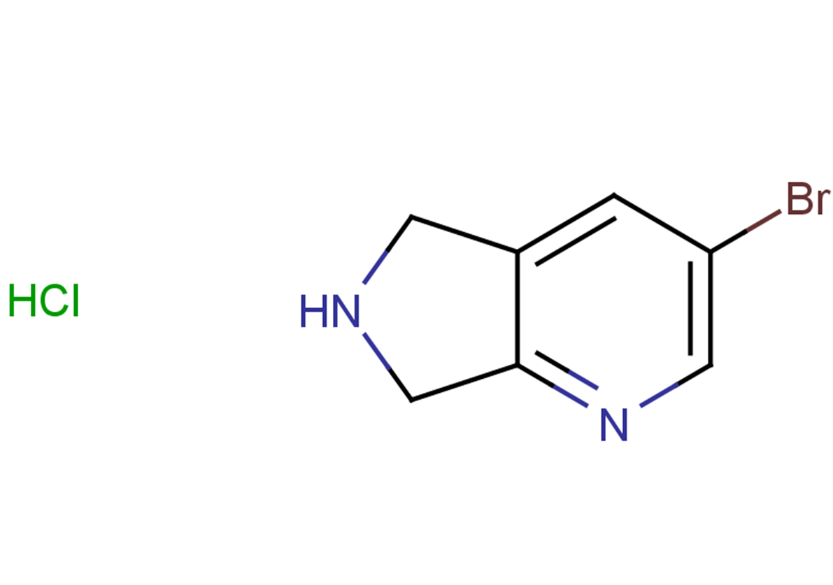 3-bromo-5H,6H,7H-pyrrolo[3,4-b]pyridine hydrochloride