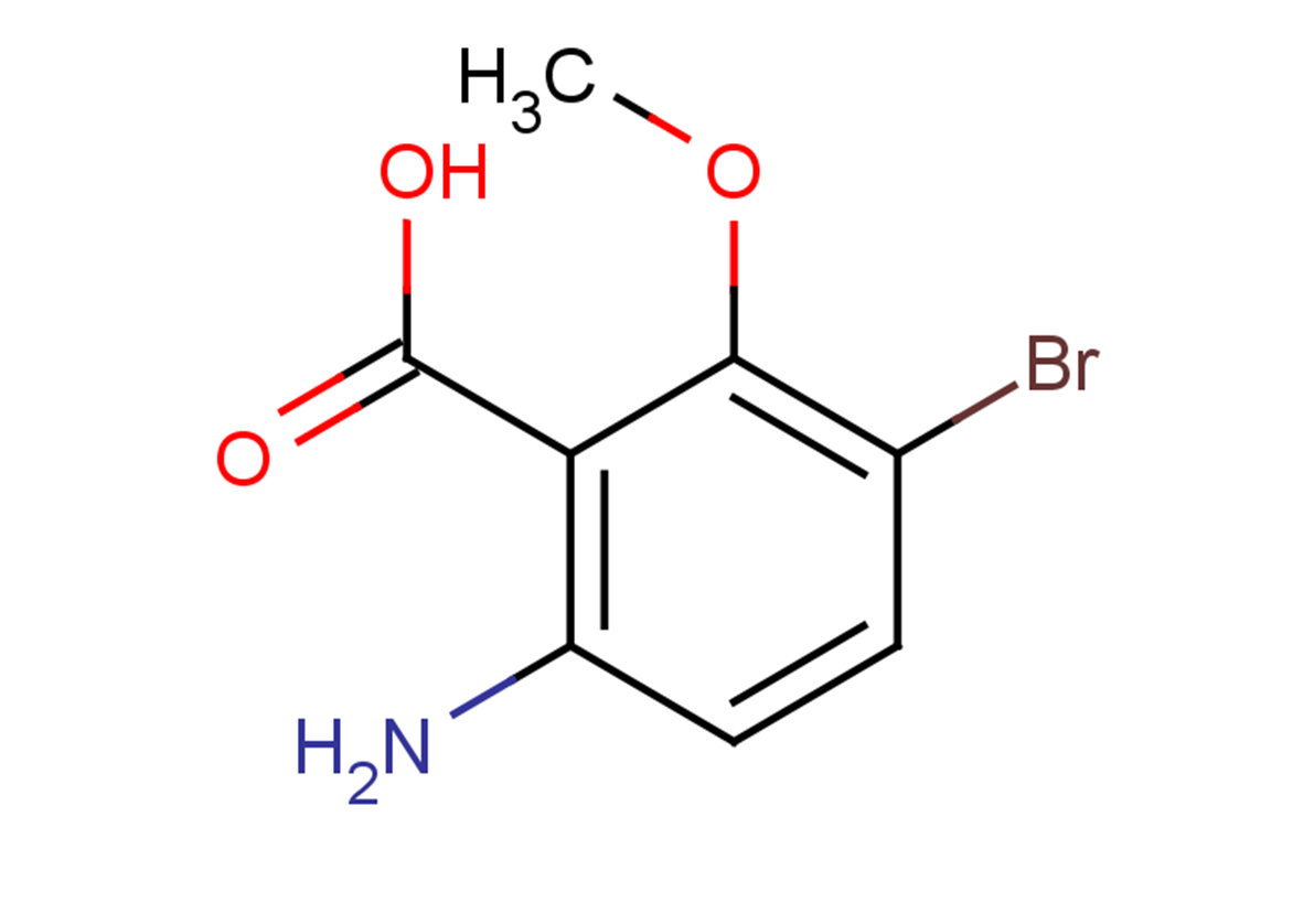6-amino-3-bromo-2-methoxybenzoic acid