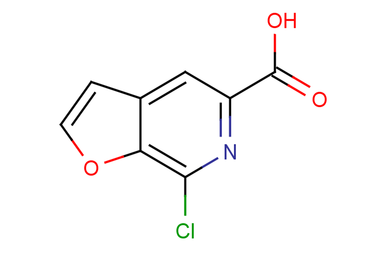 7-chlorofuro[2,3-c]pyridine-5-carboxylic acid