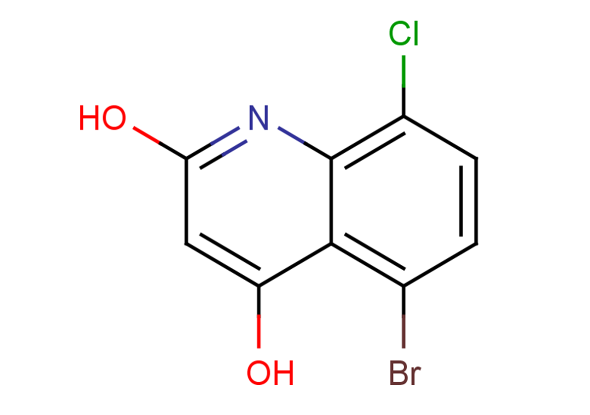 5-bromo-8-chloroquinoline-2,4-diol