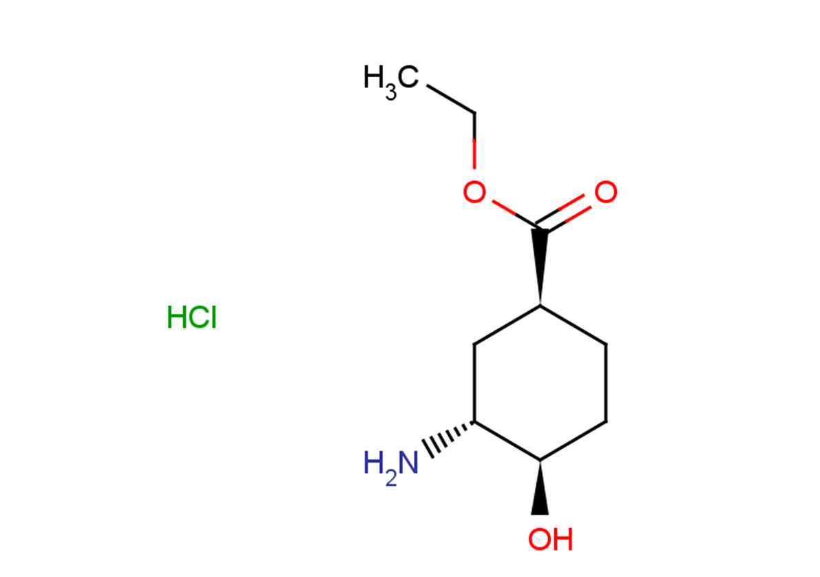 ethyl (1S,3R,4R)-3-amino-4-hydroxycyclohexane-1-carboxylate hydrochloride