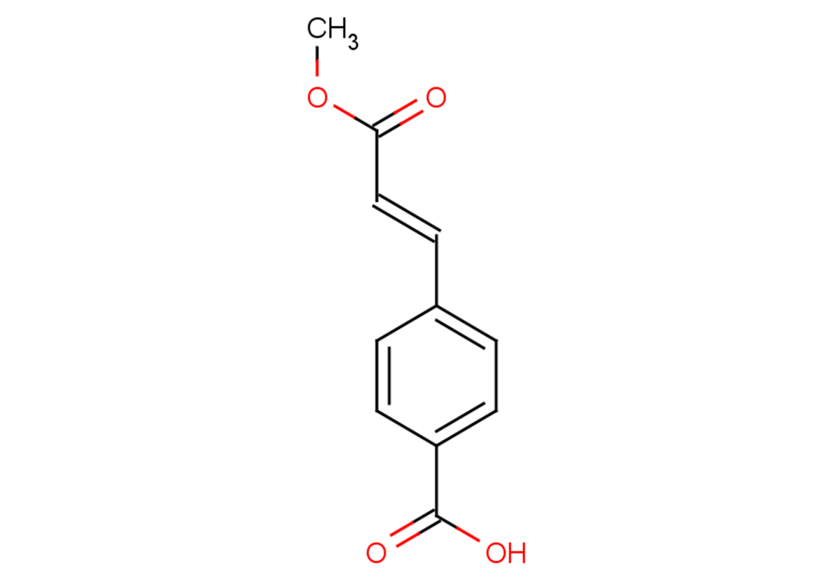 4-[(1E)-3-methoxy-3-oxoprop-1-en-1-yl]benzoic acid