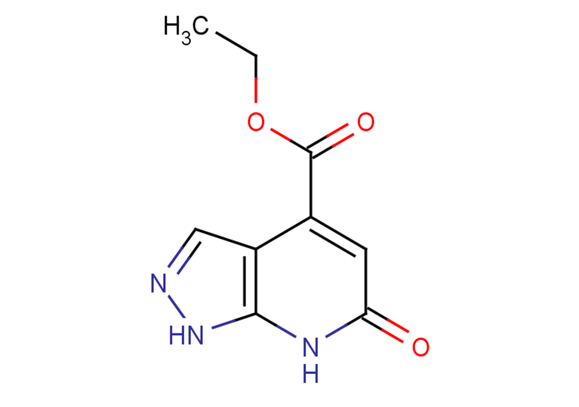 ethyl 6-oxo-1H,6H,7H-pyrazolo[3,4-b]pyridine-4-carboxylate