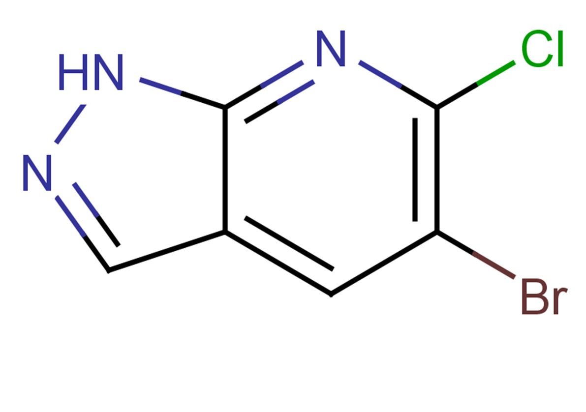 5-bromo-6-chloro-1H-pyrazolo[3,4-b]pyridine