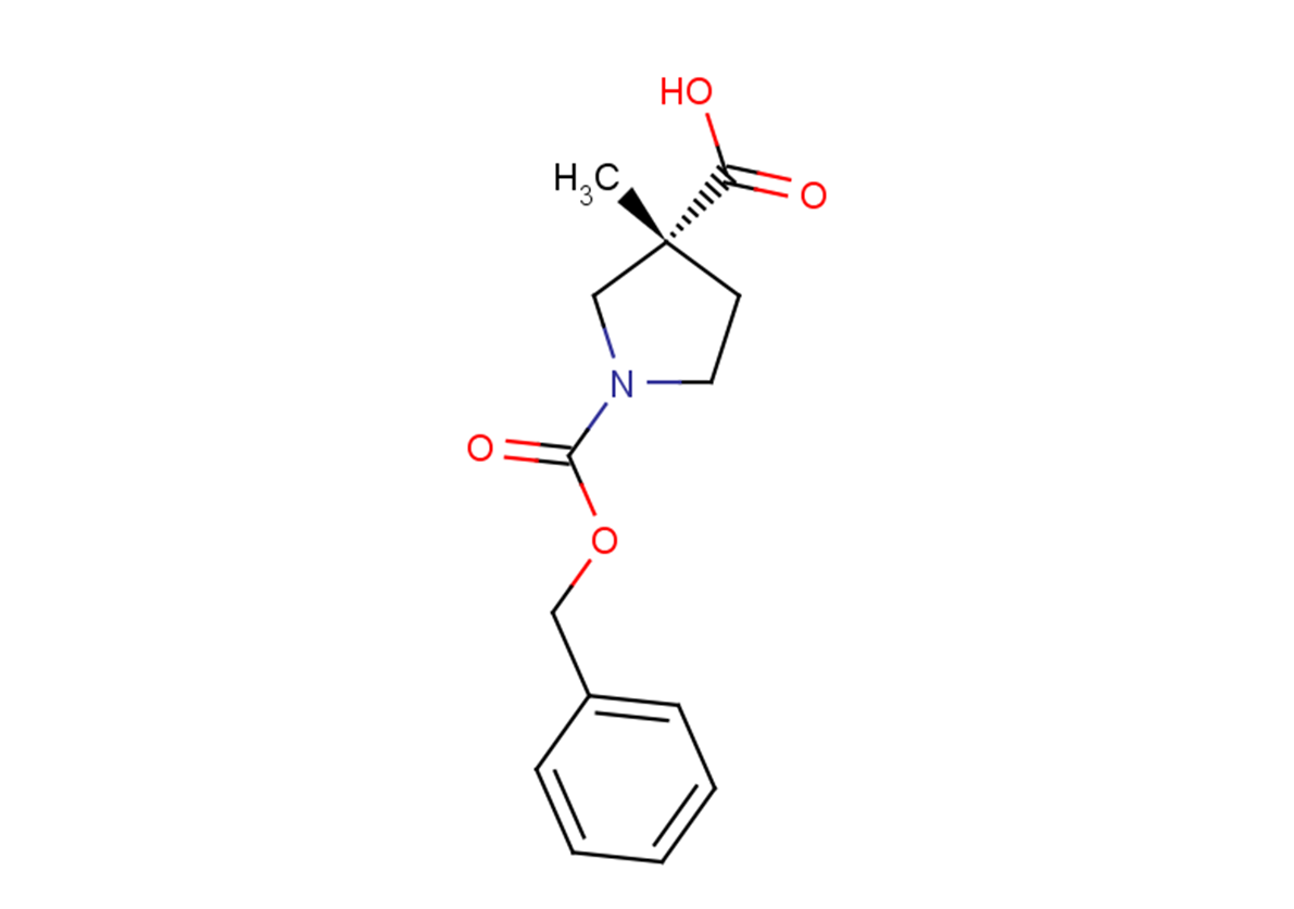 (3R)-1-[(benzyloxy)carbonyl]-3-methylpyrrolidine-3-carboxylic acid
