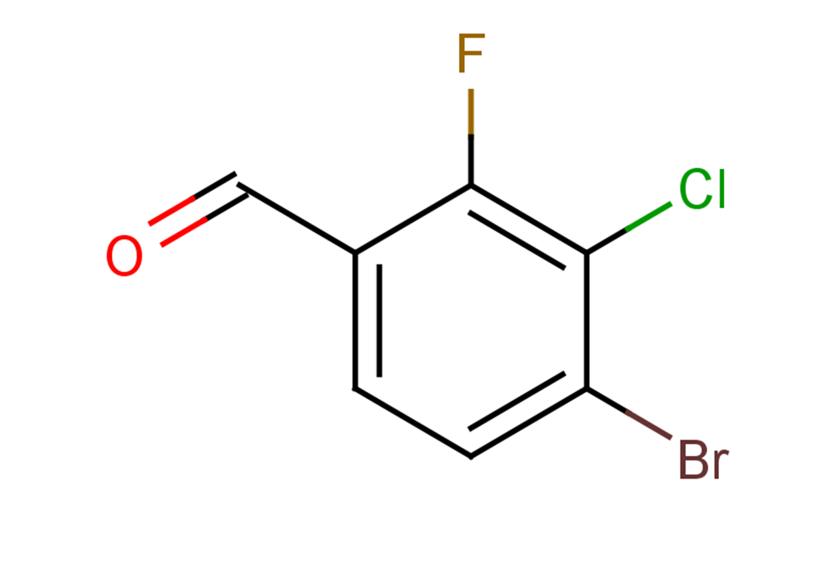 4-bromo-3-chloro-2-fluorobenzaldehyde