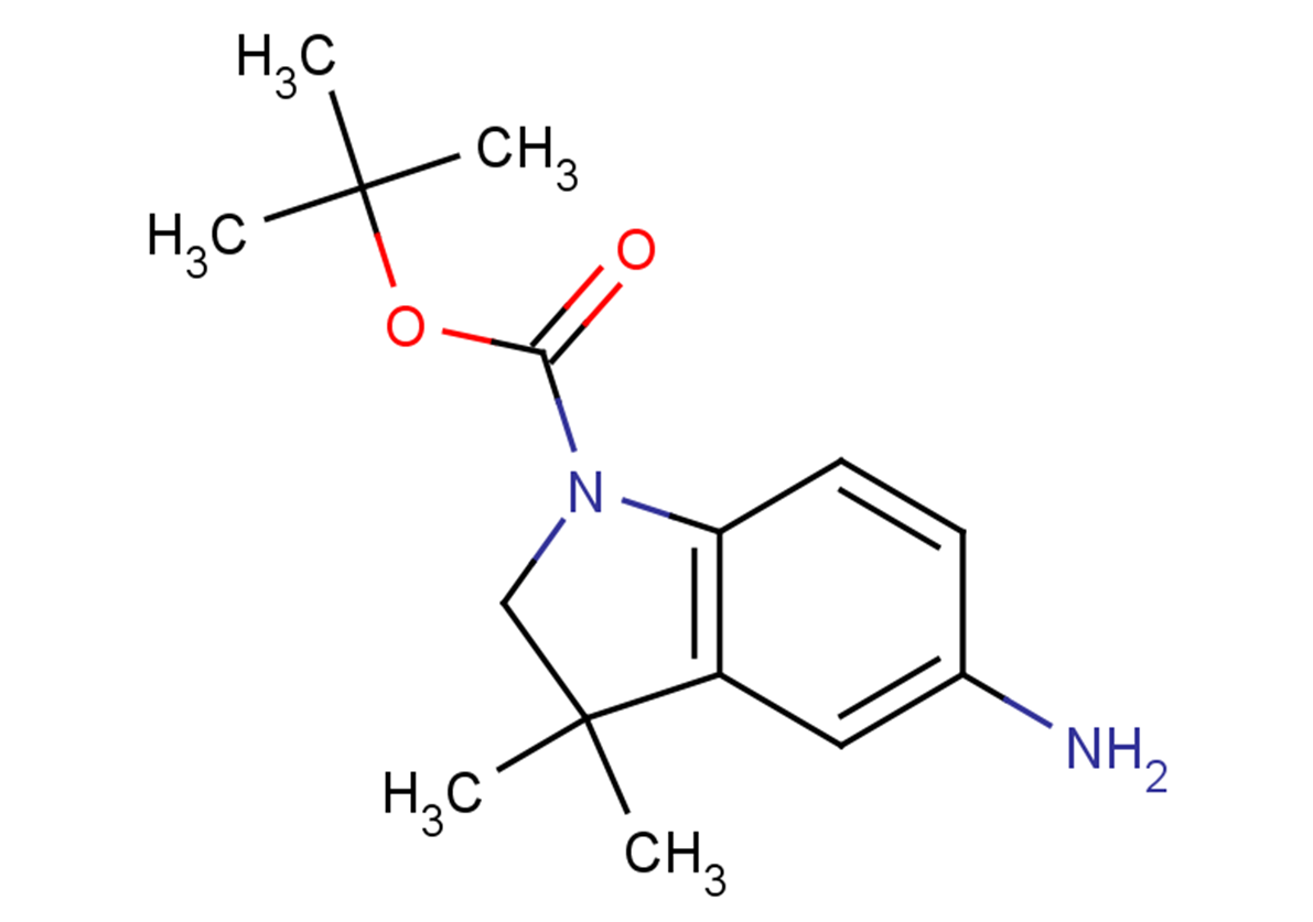 tert-butyl 5-amino-3,3-dimethyl-2,3-dihydro-1H-indole-1-carboxylate