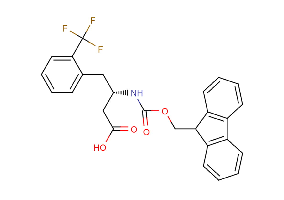 (3S)-3-{[(9H-fluoren-9-ylmethoxy)carbonyl]amino}-4-[2-(trifluoromethyl)phenyl]butanoic acid