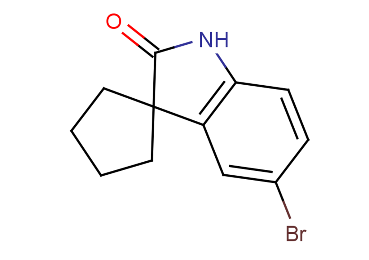 5'-bromo-1',2'-dihydrospiro[cyclopentane-1,3'-indole]-2'-one