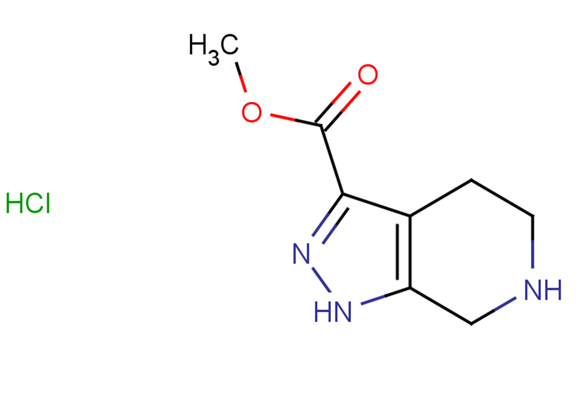 methyl 1H,4H,5H,6H,7H-pyrazolo[3,4-c]pyridine-3-carboxylate hydrochloride