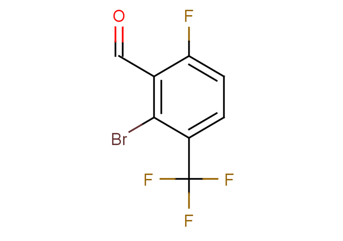 2-bromo-6-fluoro-3-(trifluoromethyl)benzaldehyde