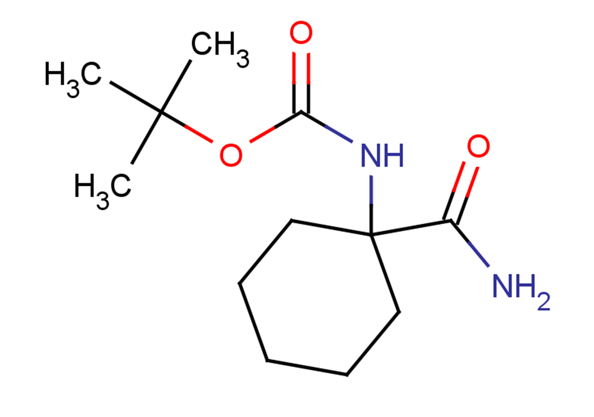 tert-butyl N-(1-carbamoylcyclohexyl)carbamate