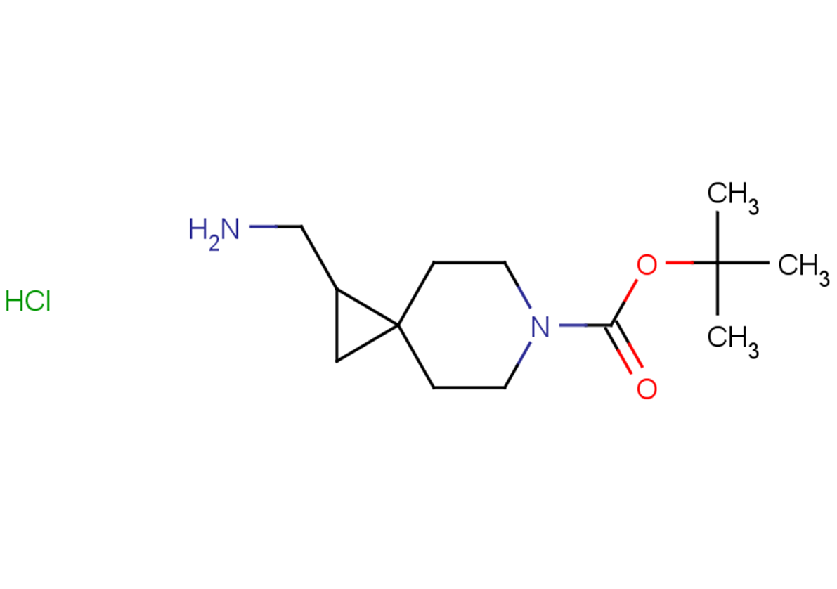tert-butyl 1-(aminomethyl)-6-azaspiro[2.5]octane-6-carboxylate hydrochloride