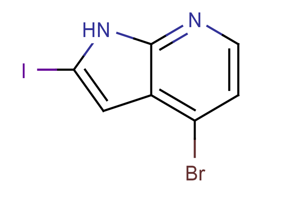 4-bromo-2-iodo-1H-pyrrolo[2,3-b]pyridine