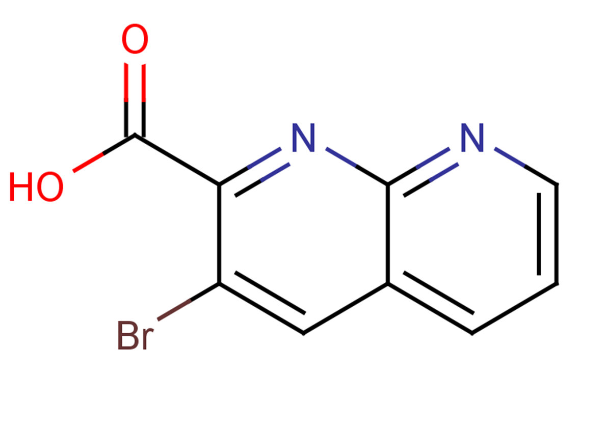 3-bromo-1,8-naphthyridine-2-carboxylic acid