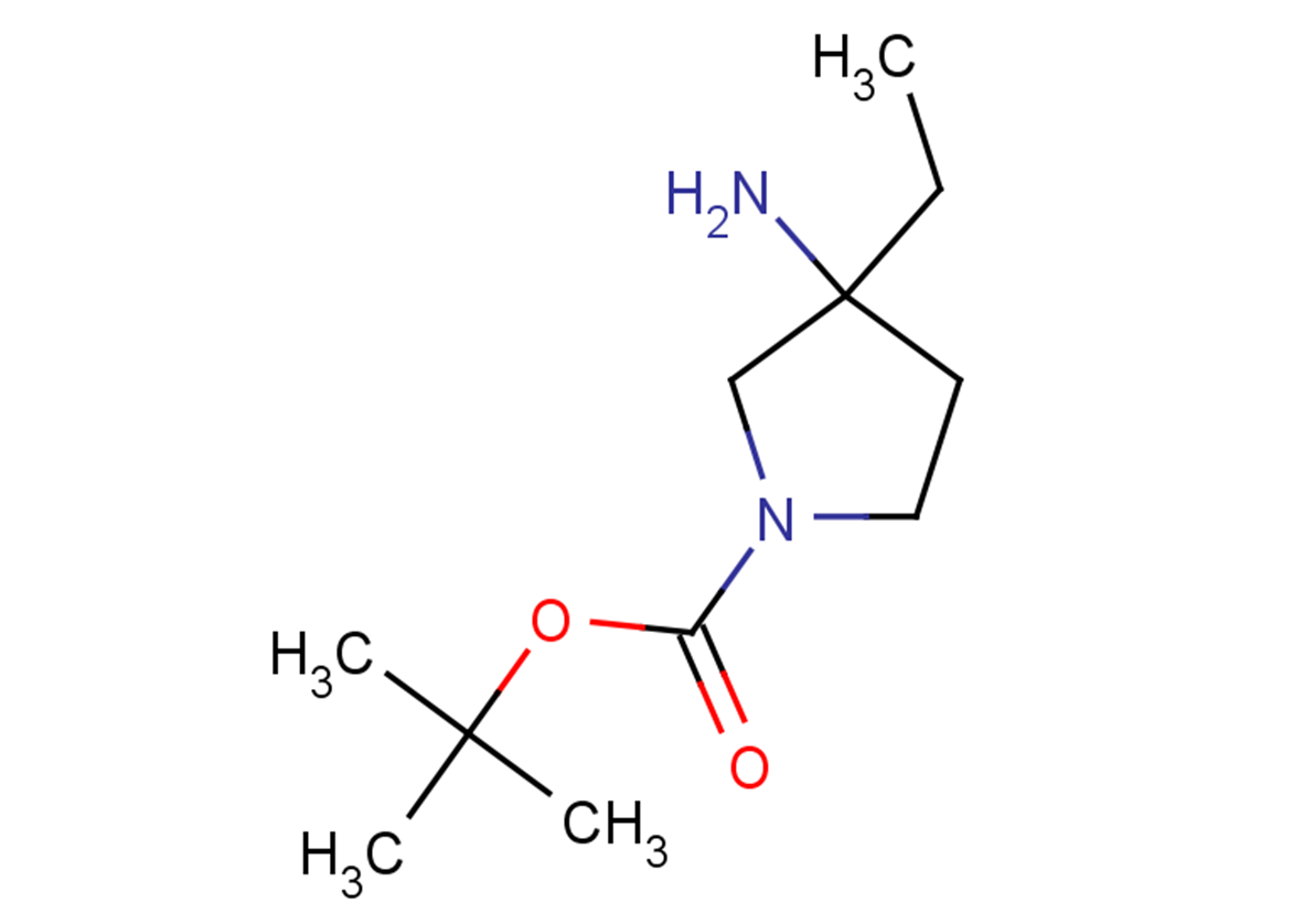 tert-butyl 3-amino-3-ethylpyrrolidine-1-carboxylate