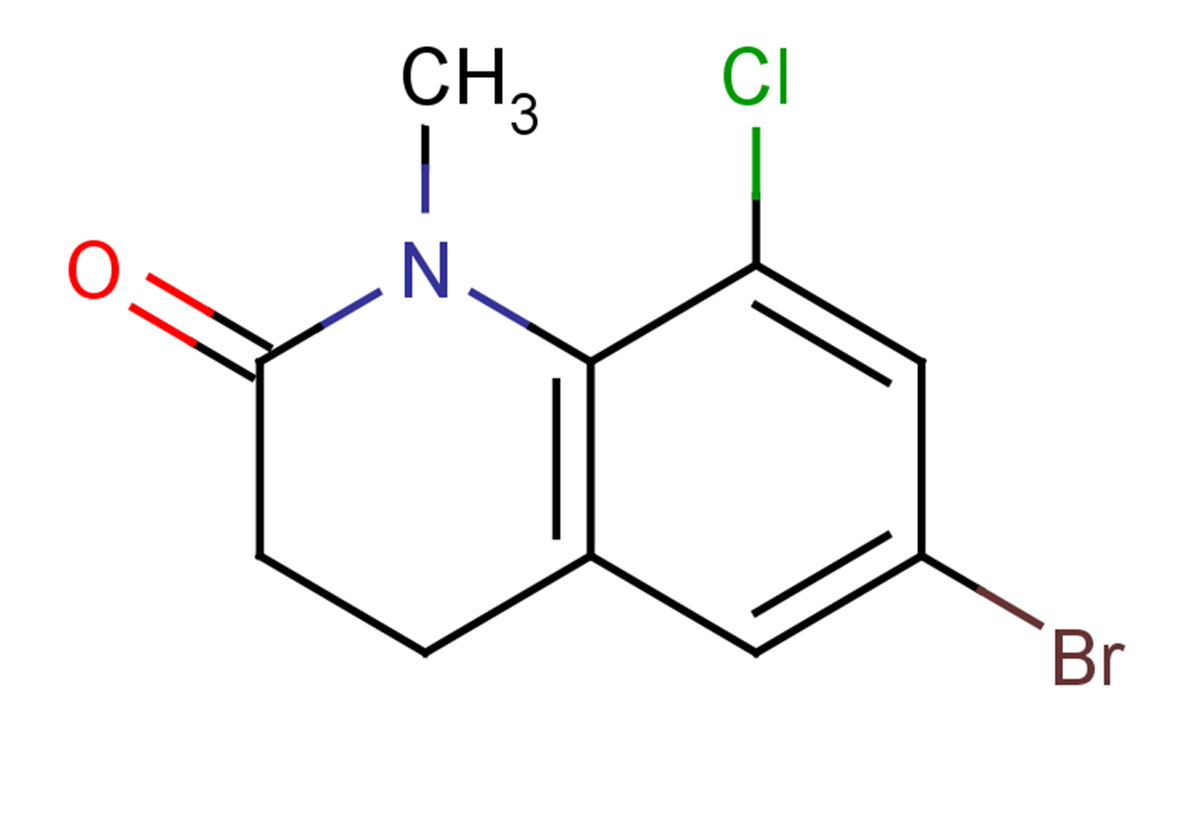 6-bromo-8-chloro-1-methyl-1,2,3,4-tetrahydroquinolin-2-one