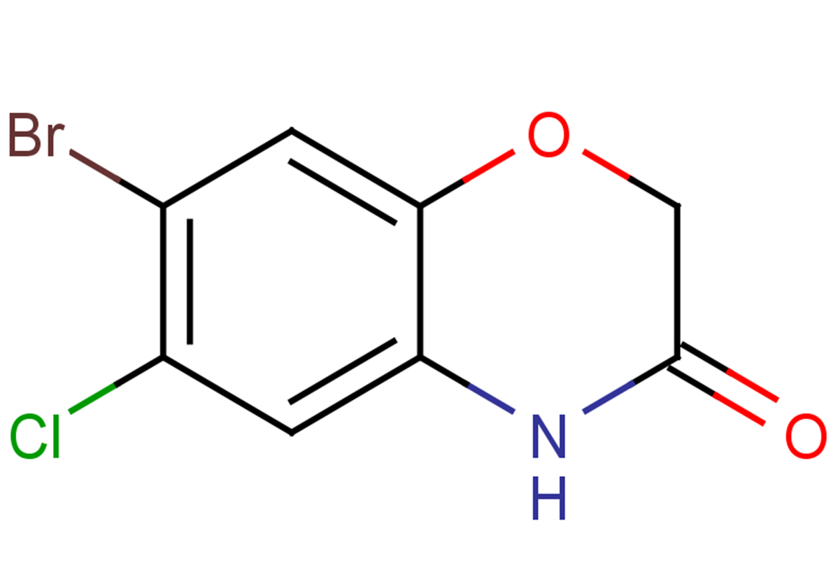 7-bromo-6-chloro-3,4-dihydro-2H-1,4-benzoxazin-3-one