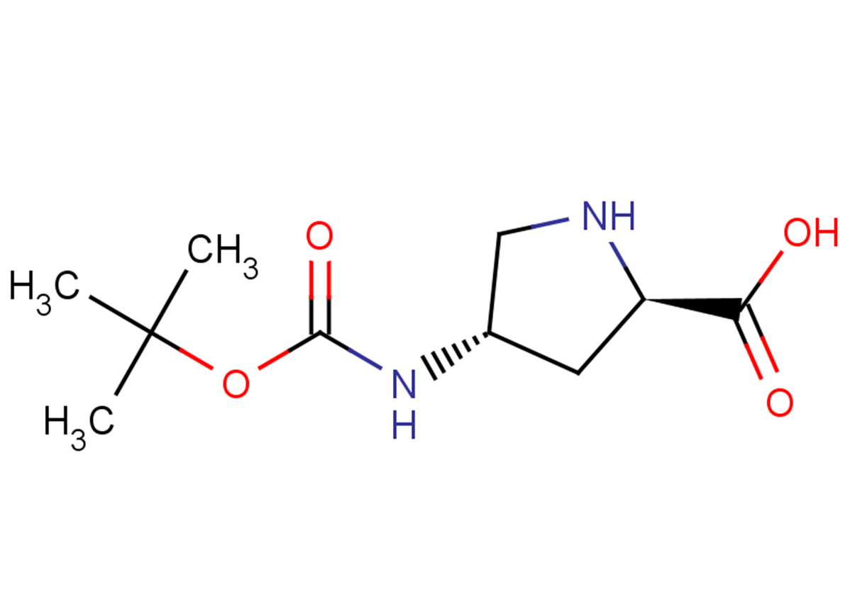 (2R,4S)-4-{[(tert-butoxy)carbonyl]amino}pyrrolidine-2-carboxylic acid