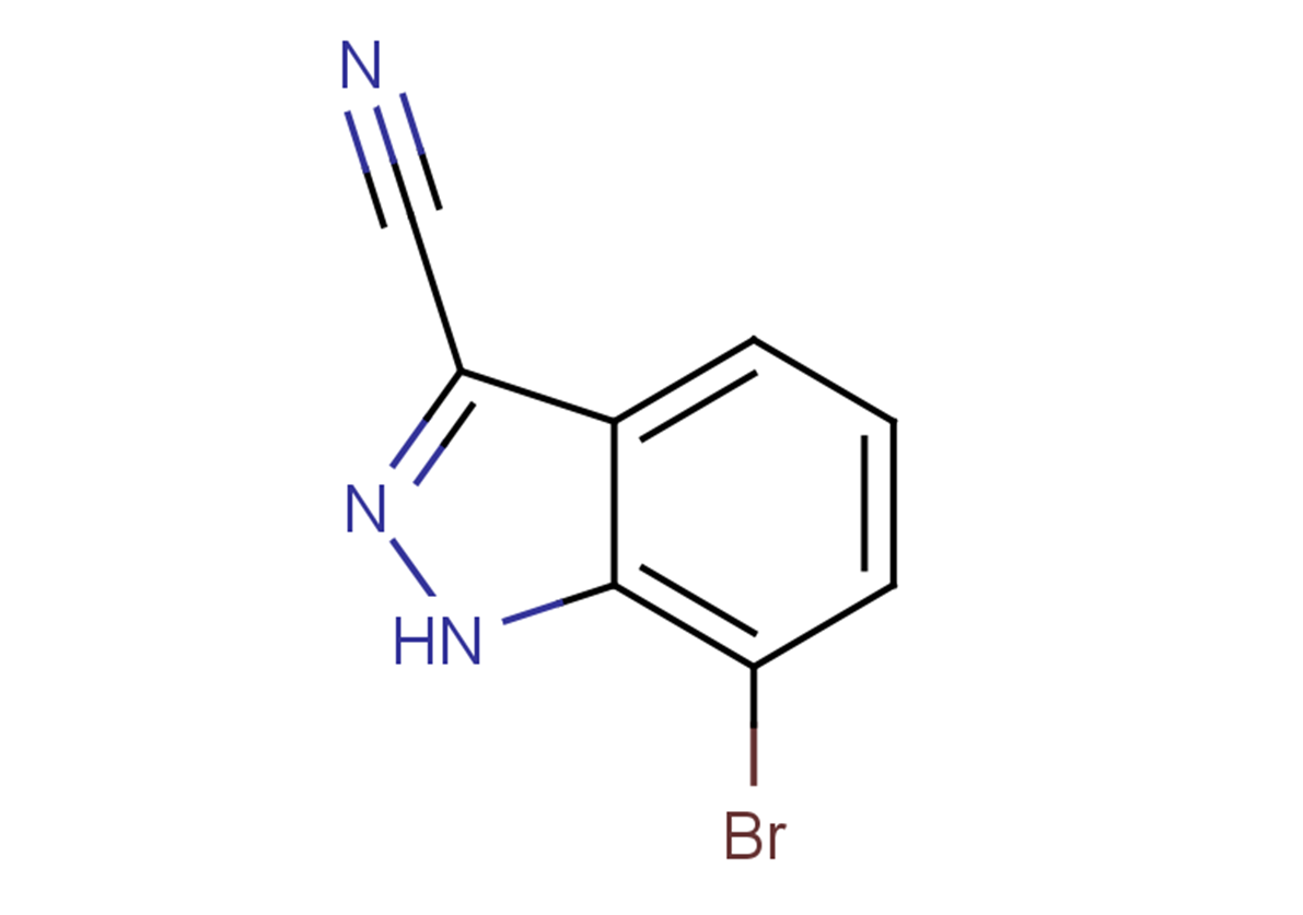 7-bromo-1H-indazole-3-carbonitrile