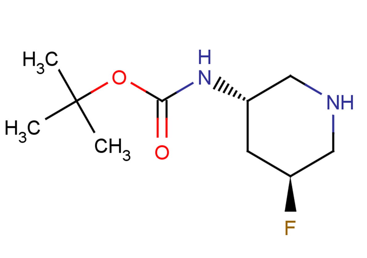 tert-butyl N-[(3S,5S)-5-fluoropiperidin-3-yl]carbamate