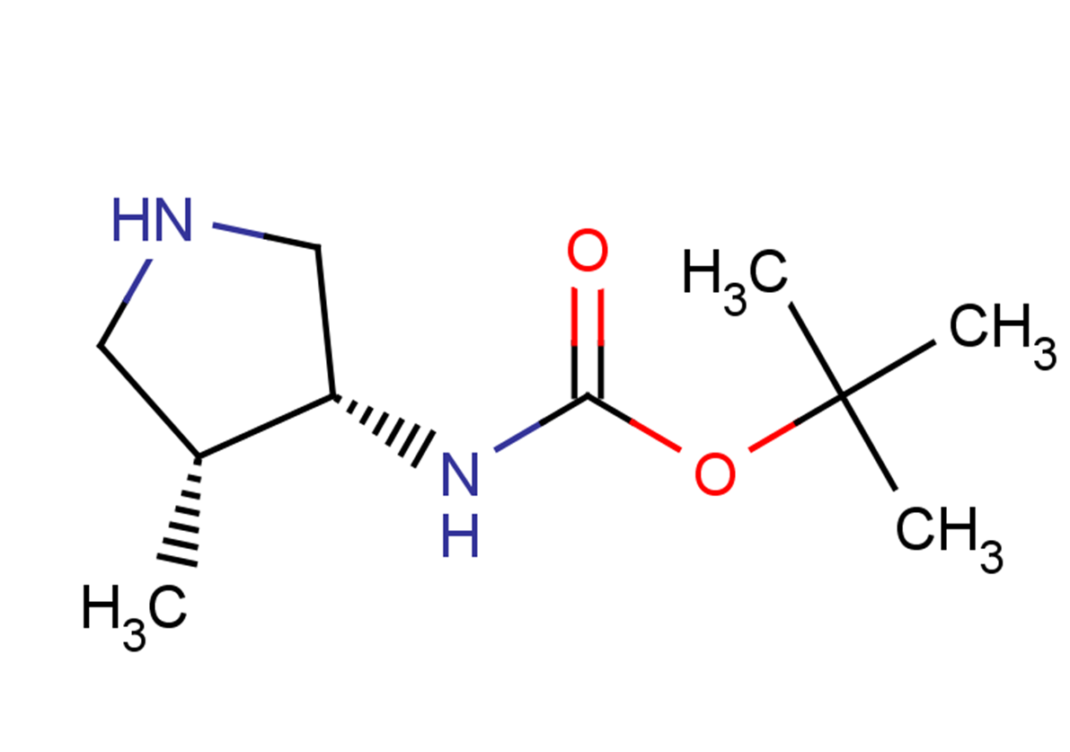 tert-butyl N-[(3R,4R)-4-methylpyrrolidin-3-yl]carbamate
